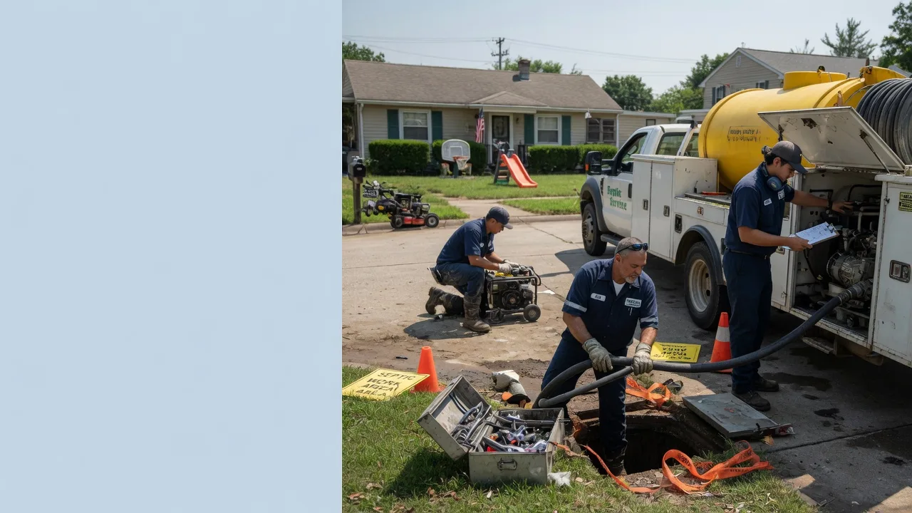 Septic Tank Pumping in Livingston, NJ near me